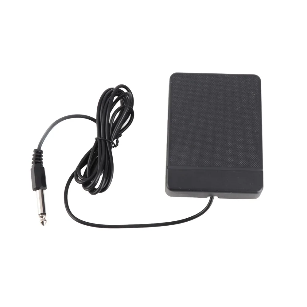 ​Silent Sustain Pedal​ ​3.5mm/6.35mm Interface​ ​Universal Single Pedal​ ​Piano Foot Pedal​ Hand Rolled Piano ​Compact
