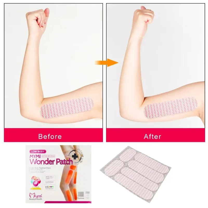 Lower Body Slim Patch 18 Pieces Leg Slim Pad Body Weight Loss Plaster Fat Burning Patches Natural Ingredients Body Slimming