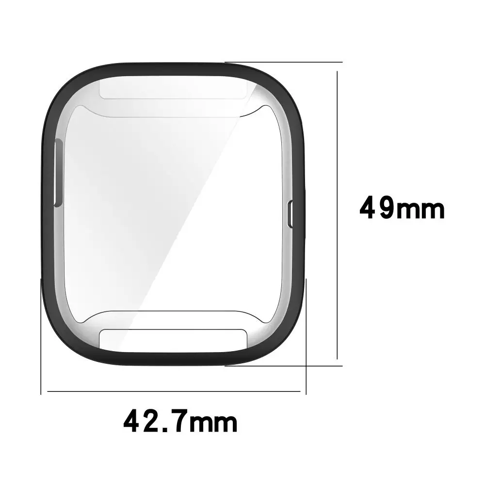 TPU Protective Case Anti-scratch Full Protection Screen Protector Bumper Cover Shell for Amazfit Bip 6 Smart Watch Accessories
