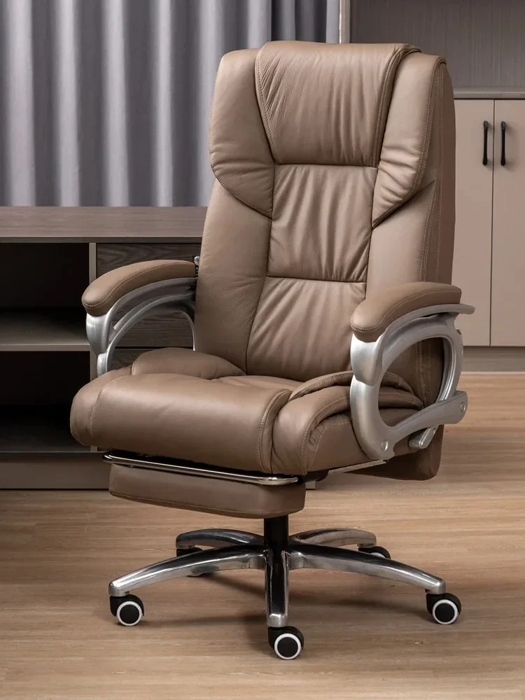 

Executive Gaming Chair Massage Luxurious Leather Office Rotate Recliner Boss Home Sillas De Oficina Furniture