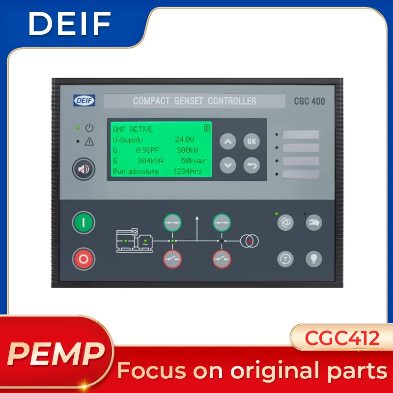 Original Deif CGC412 Compact Genset Controller CGC 412