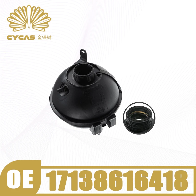 CYCAS Expansion Tank Sub-Water Bottle #17138616418 For BMW X3 X4 F25 F26 Replacement Parts