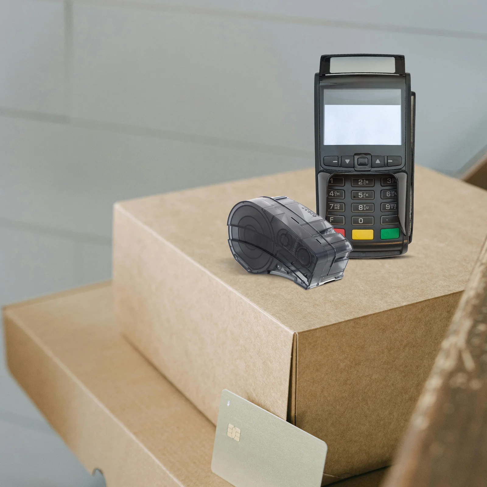 استبدال الملصق -750-499 عبوة طابعة نايلون للطابعات المتوافقة مع علامات كابلات الأسلاك الصناعية