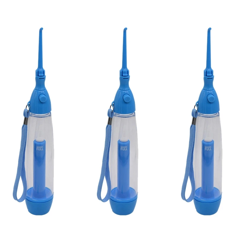 

3X New Oral Irrigator Clean The Mouth Wash Your Tooth Water Irrigation Manual Water Flosser No Electricity Abs