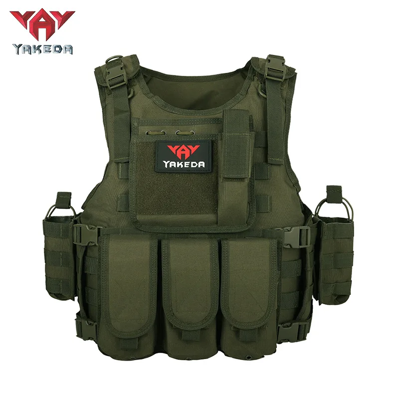 Tactical Vest Camouflage Quick Release Modular Combat Breathable Tactical Equipment Amphibious Combat Outdoor Training Clothing