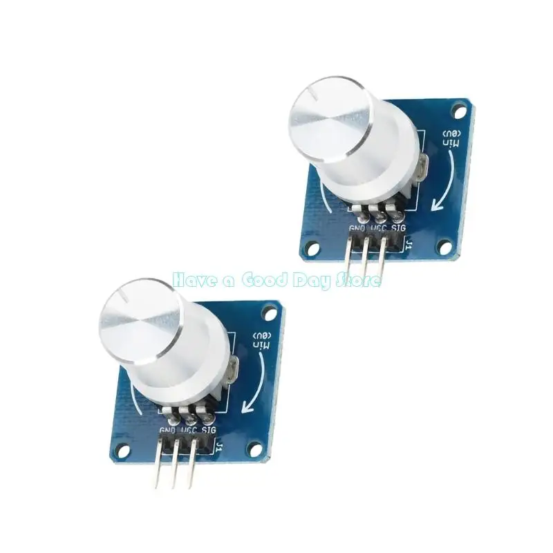 462D DC3V to 5.5V Rotary Angles Sensors Module for Volumes Dimming Light Control