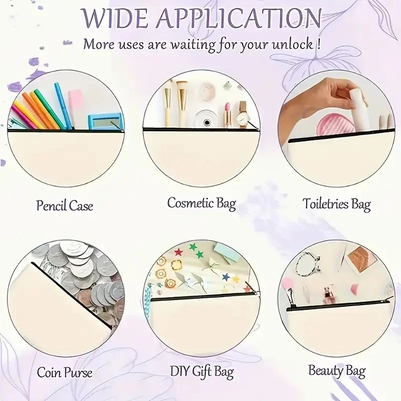 Black Tech Icon Cable Organizer Bag, Durable Foldable Travel Case for Power Banks & Cables