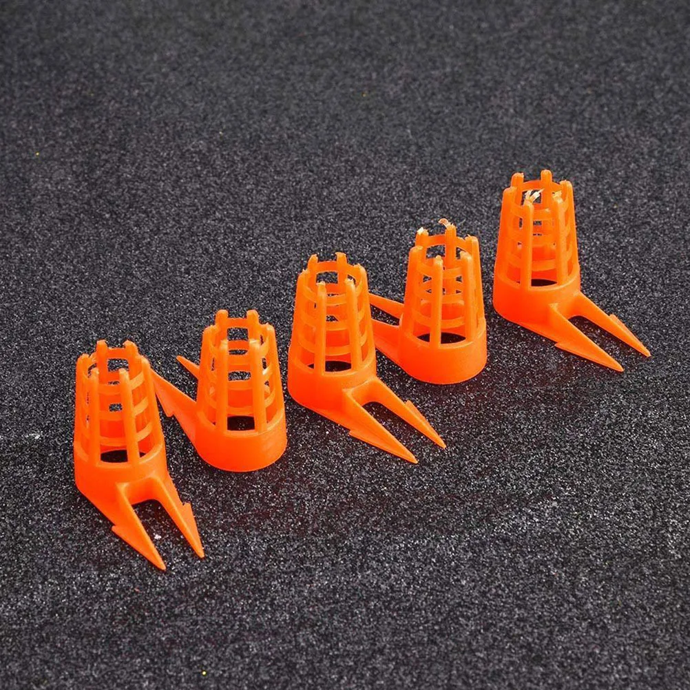 100pcs Queen Cell Protector Cover For Beekeeping Durable Plastic Bee Incubation Base, Safe Rearing Cups With Easy Installation,