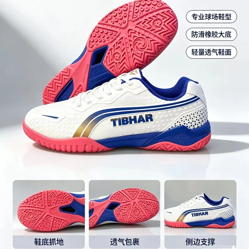 Classic Brand Comfortable Anti Slip Badminton Trainers Athletic Shoe Unisex Professional Table Tennis Shoe Indoor Court Shoe