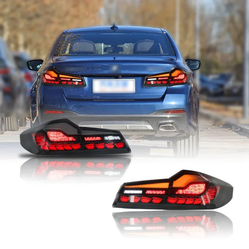 

Автомобильные светодиодные задние фонари в сборе для BMW G30 G38 2018-2020 Авто задние противотуманные фонари DRL тормозной указатель поворота Plug and Play