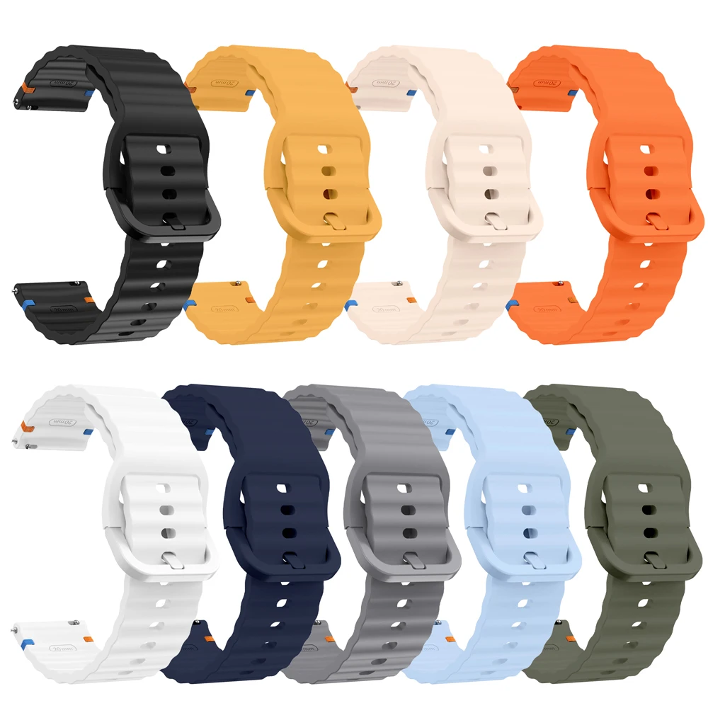 20 22 مللي متر الرياضة سوار ل كوروس بيس 3 2 موجة حزام ل كوروس APEX 4 42 مللي متر قمة 2 برو 46 مللي متر 42 مللي متر سيليكون الفرقة Smartwatch Correa #6
