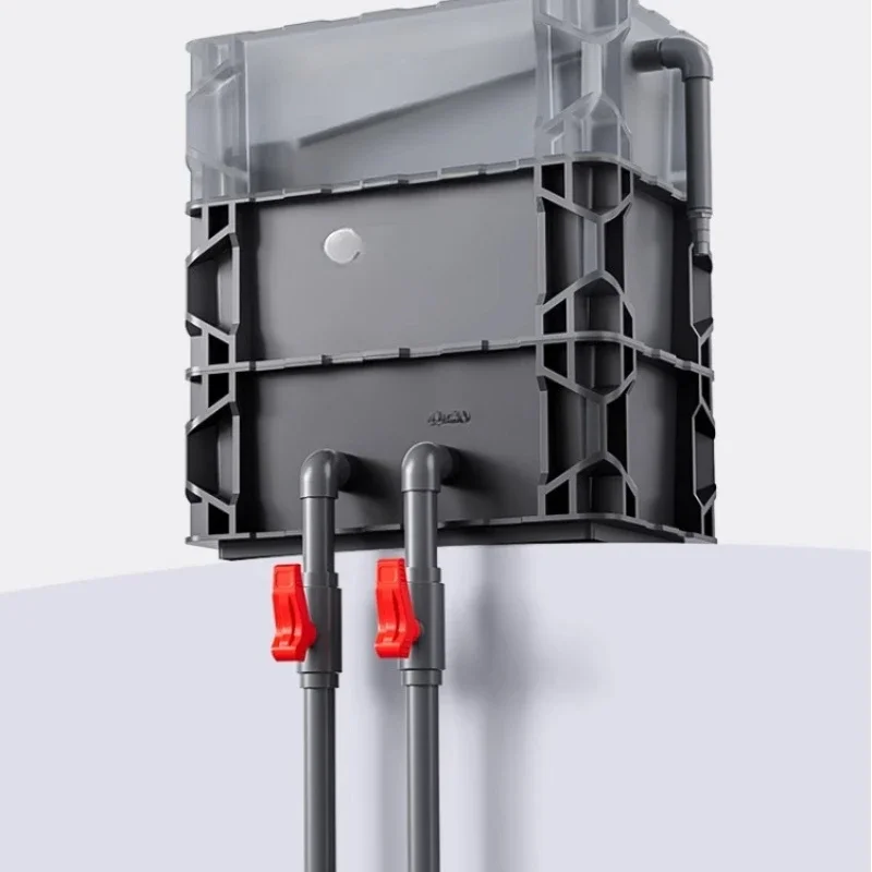 

Fish tank turnover box filter silent upper drip box water circulation external filter bucket fish pool filter box