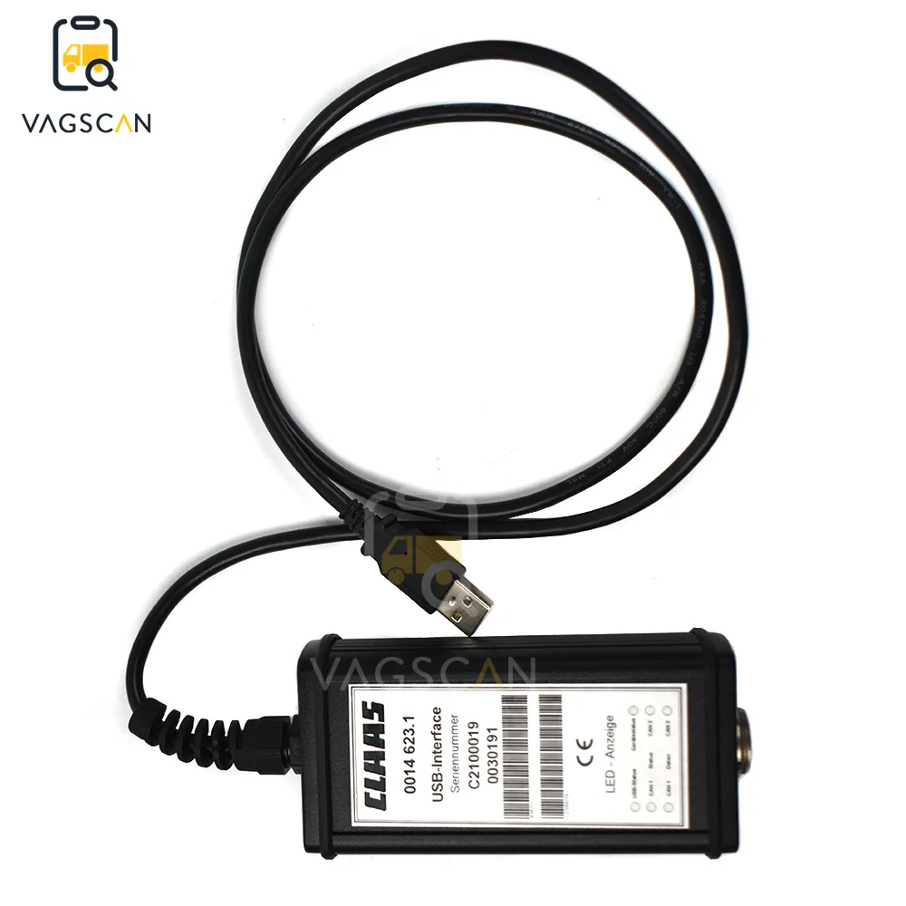 FOR CLAAS diagnostic interface for CLASS agriculture construction truck excavator diagnostic tool + CF19/CFC2 laptop