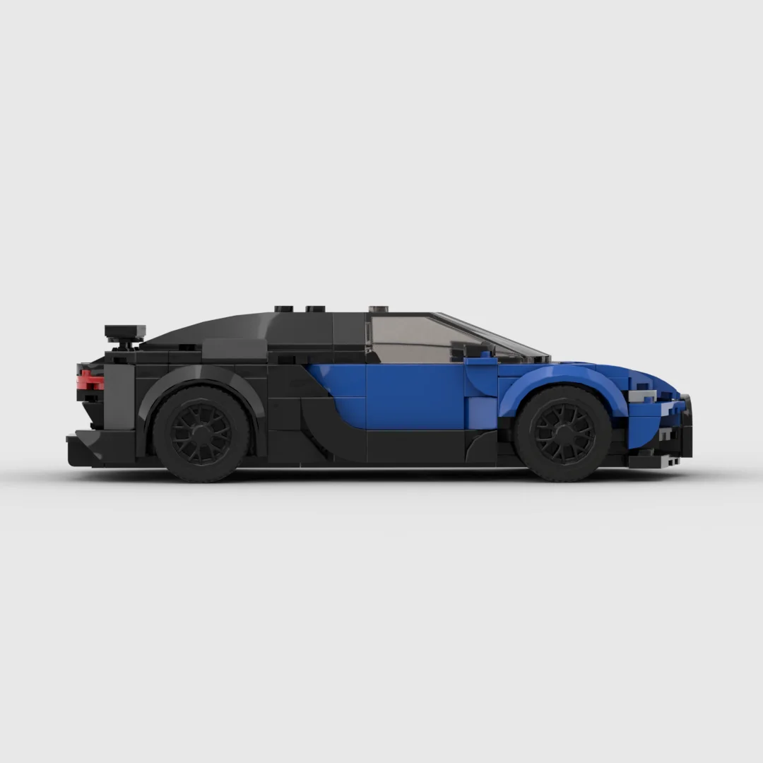 MOC Vision GT Style Racing Car 315PCS 8 Stud Wide Small Bricks Building Blocks Model Assembly Toy Gift view 2