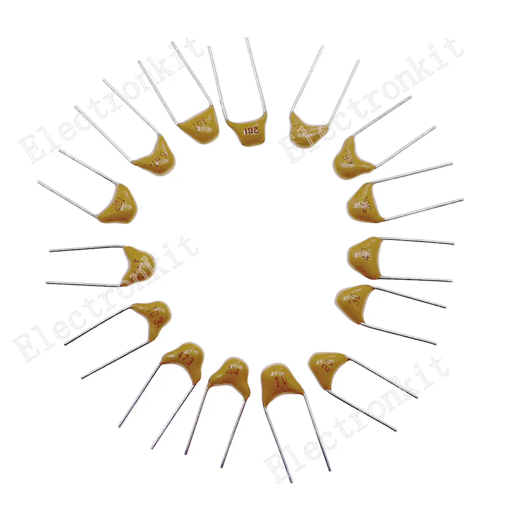 450 個 15 値 50v 多層モノリシックコンデンサ混合キット 10pF20pF30pF47pF56PF68PF100pF200pF300pF680pF1nF4.7nF10nF47nF100nF