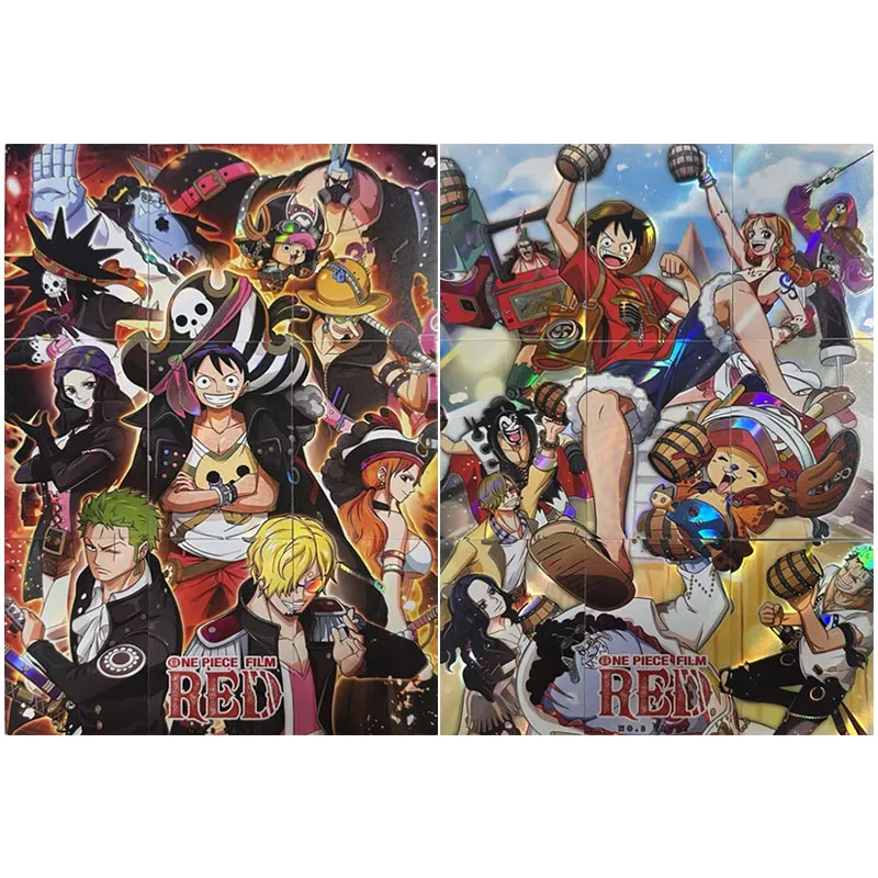 Anime Een Stuk Puzzels Kaarten Luffy Sanji Zoro Nami Robin Chopper Collectie Kaarten Kerst Verjaardagscadeautjes Kinderspeelgoed