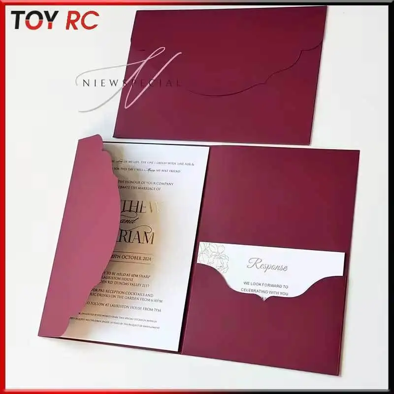 50 oder 100 Stück Blanko-Taschenkarten, Einladungskarten zum Selbermachen, Hochzeitspapierumschläge, DIY-Einladung, individuelle Einladung, Perlmutt, Elfenbein