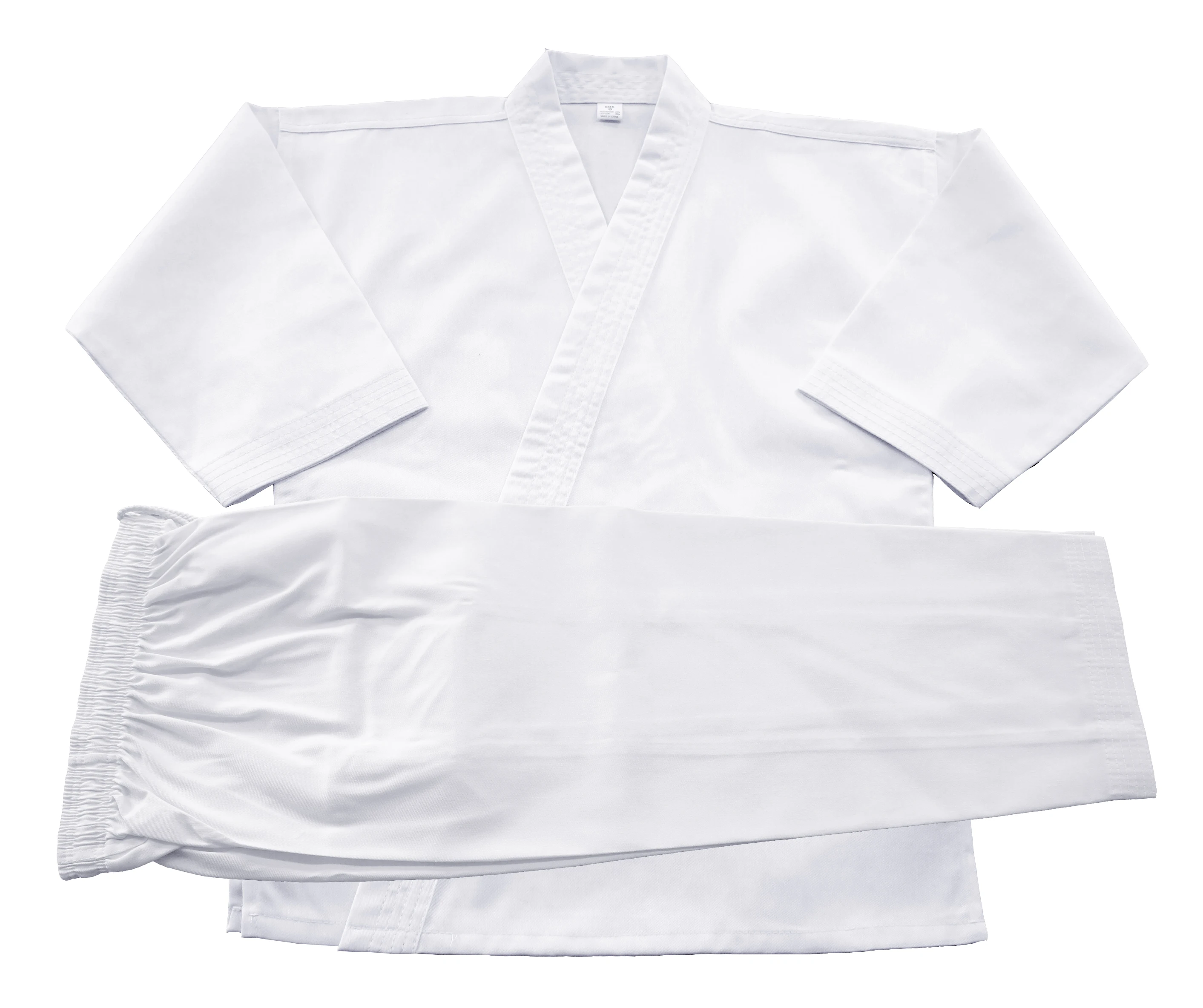 Quality Karate Dobok for Child Adult Lightweight Karate Uniform Student Gi Suit WKF Kick Boxing Training Cloth Kimono Free Belt