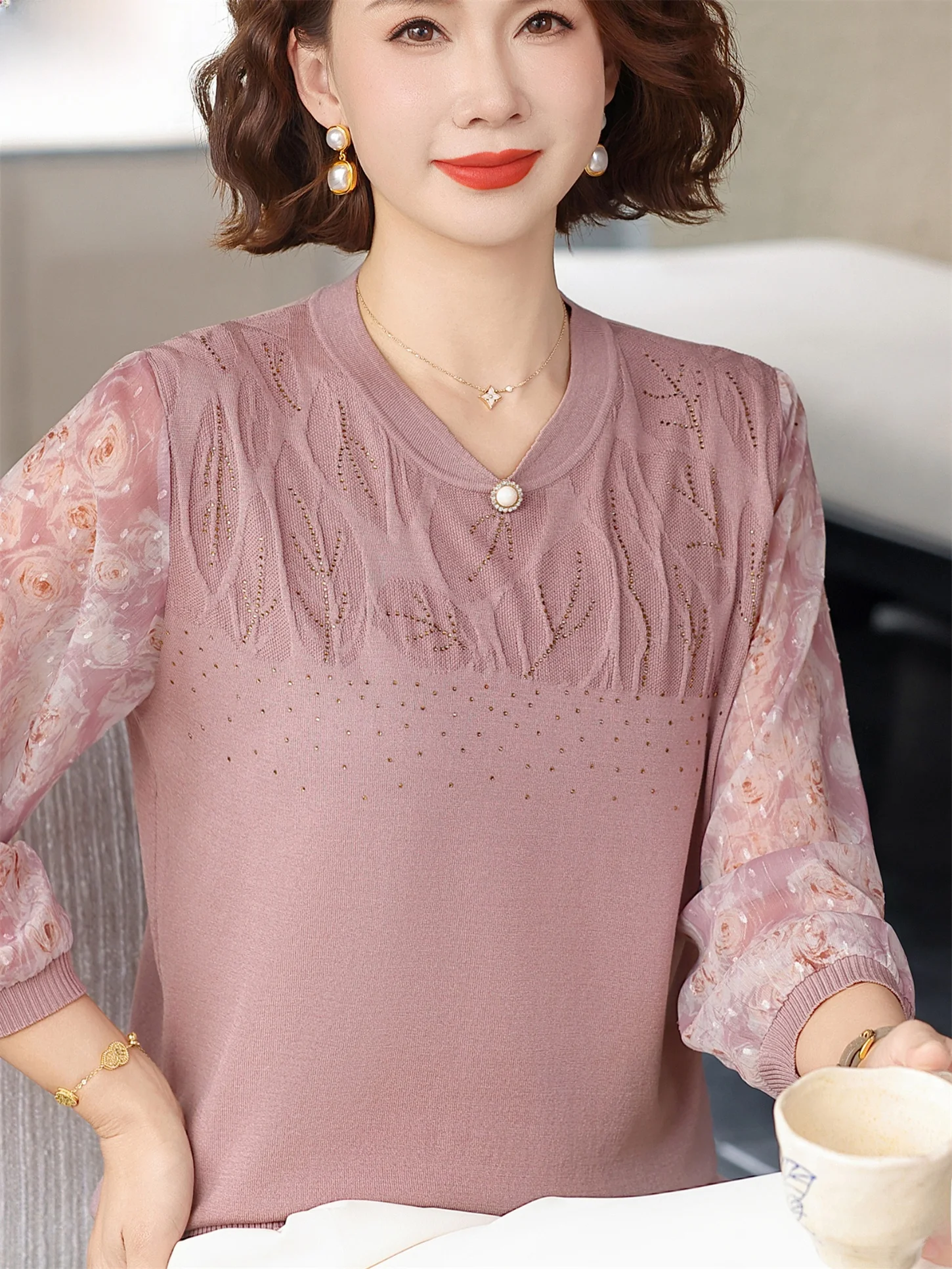 Весенняя модная тонкая футболк – обзор и цена Women Fashion Over 60