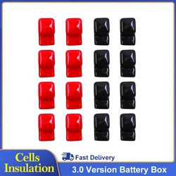 16 Pcs Loose Protector Battery Terminal Cover Battery Flexible busbar Isolation Cover Terminal PVC 230Ah 280Ah Cells Insulation