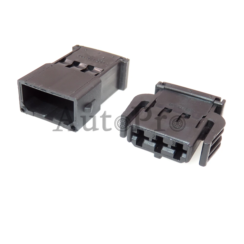 1 conjunto de 3 furos 893971633 893971993 lâmpada leitura automática cabos de fio não selados plugues para vw conector de encaixe fêmea macho do carro