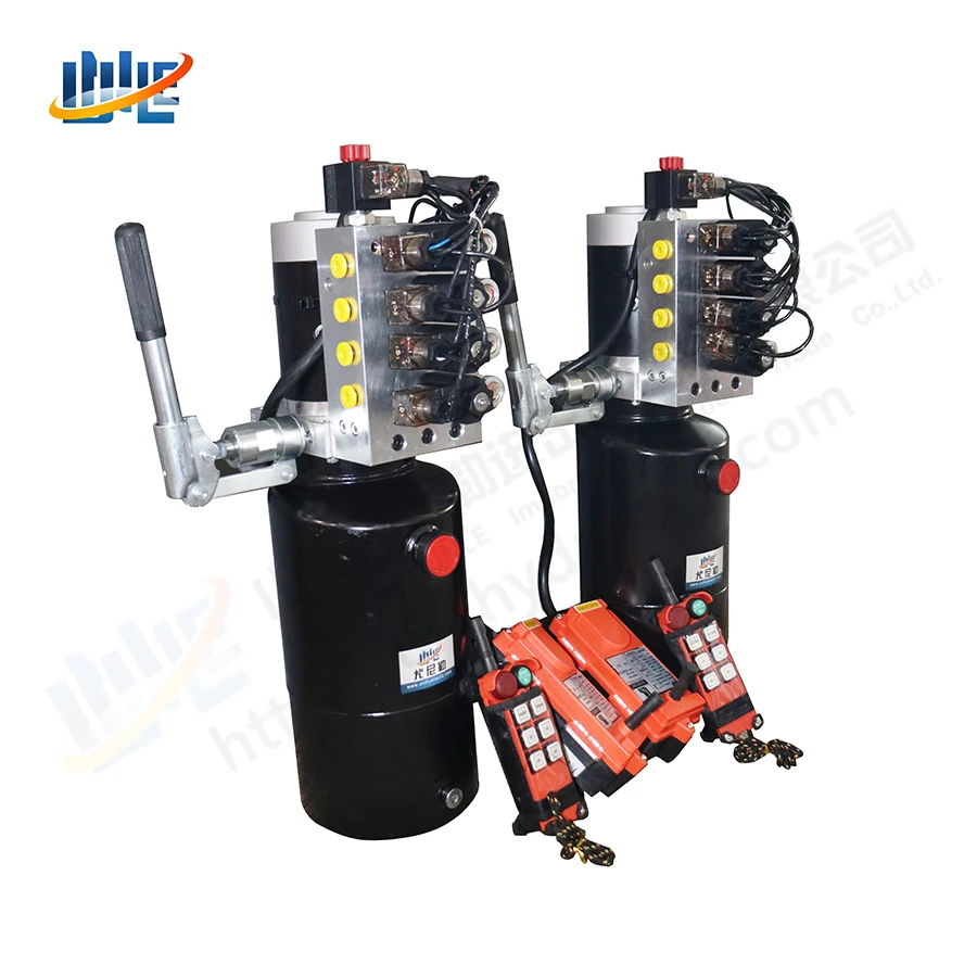 DC Hydraulic Power Unit for RV with Automatic Balancing and Leveling System
