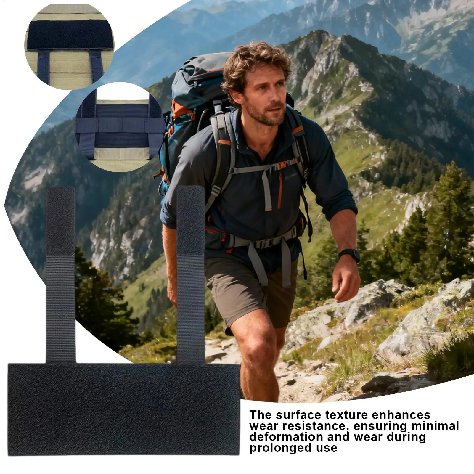 

Adhesive Patch Board Stable 2 Pieces Pad Plate Vest Carrier For Clothing Equipment Gear Outdoor Organization Backpack Repair