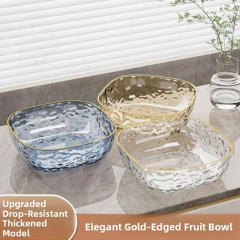 Luxury Fruit Tray Snack Display Plate Candy Tray Small Plate 2025 Living Room Dry Fruit Tray Not Applicable
