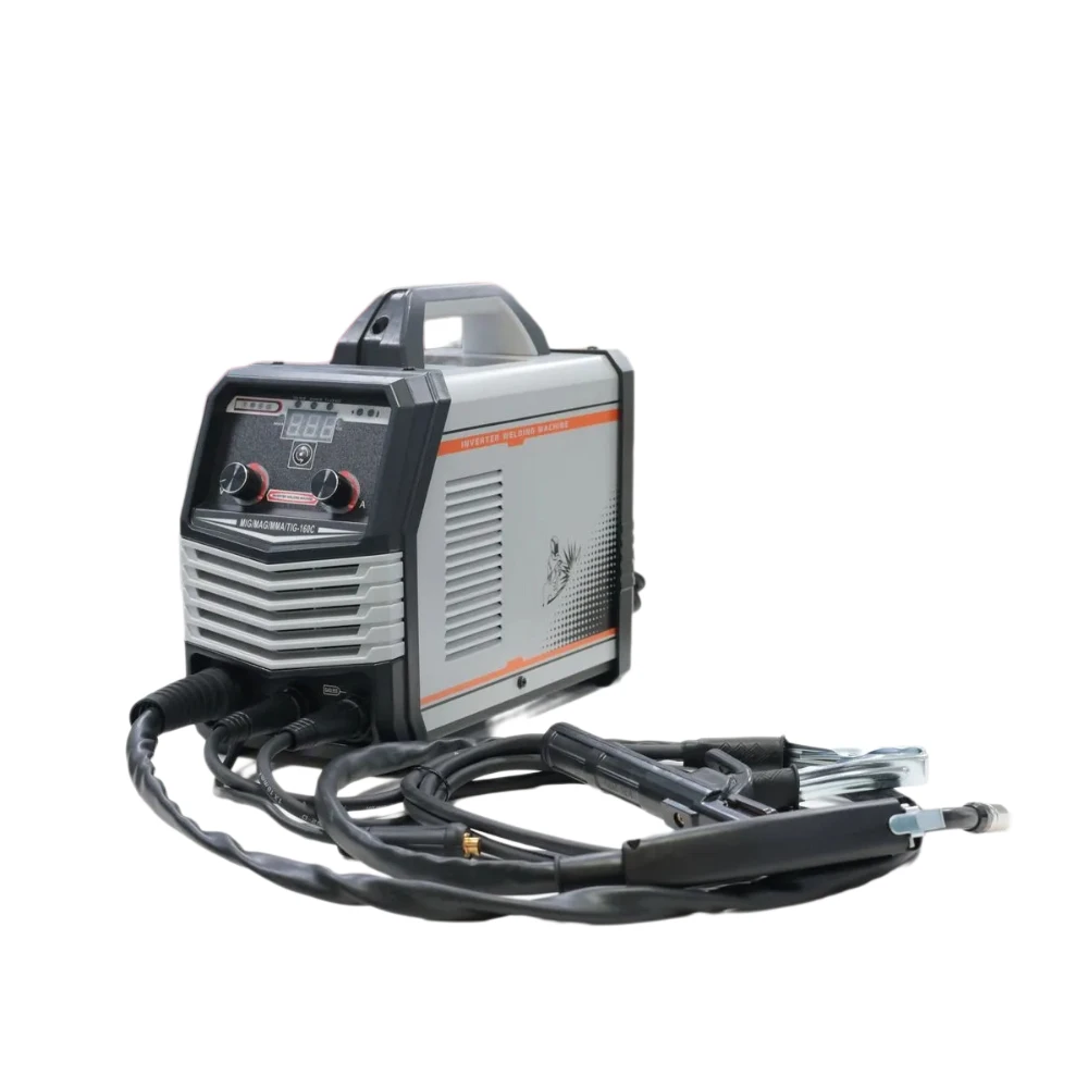 MIG MMA MAG TIG-160C Инверторные сварочные аппараты Оборудование для электросварочных аппаратов Интеллектуальные сварочные аппараты Сварочная проволока 4в1