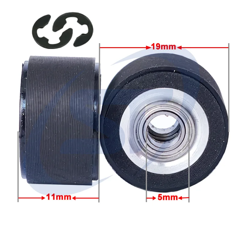 6 قطعة قرصة الأسطوانة 5x11x19 مللي متر لسلسلة Summa الراسمة الفينيل قطع القاطع أجزاء مع مقاطع استبدال 395-401