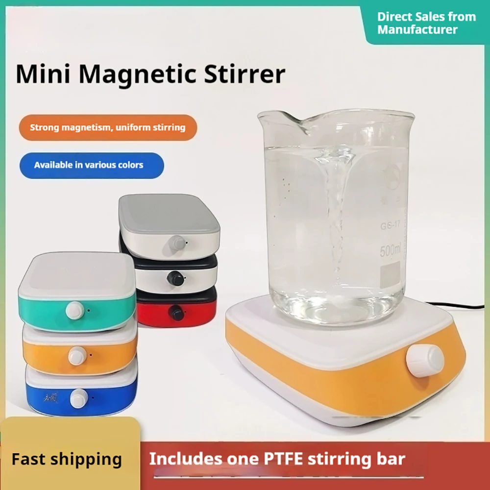 M-SCL Laboratory Magnetic Stirrer Digital Display 0-1800RPM Adjustable Speed Mini Magnetic Mixer 2000ml