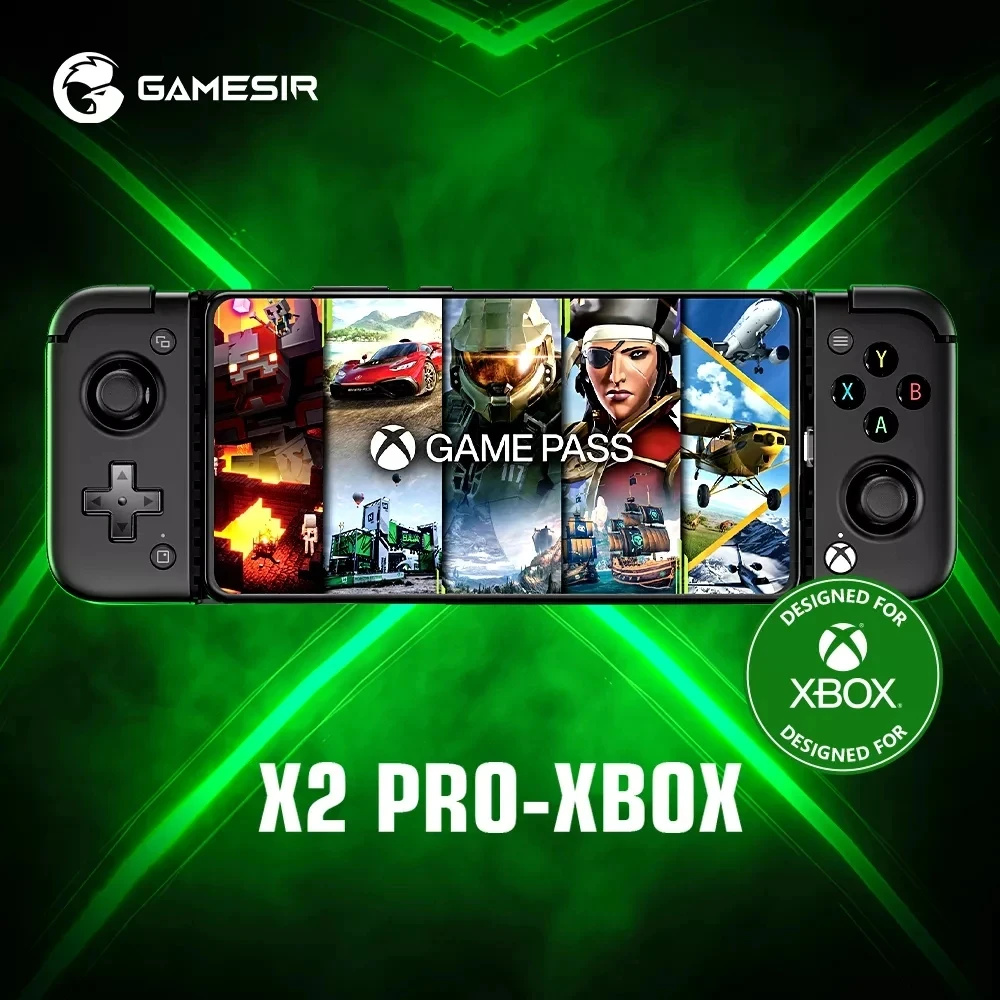 

Game Sir X2 Pro Xbox Gamepad Android Gaming Type C Mobile Game Controller for Xbox Game Pass Ultimate, STADIA, xCloud,Cloud