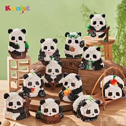 DIY Building Block Assemable Animal Cute MINI Creative Animal Panda Educational Boy Toys For Children Model Bricks Xmas Gifts