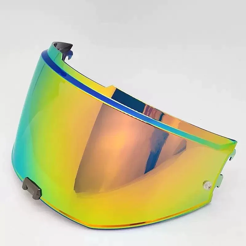 

FOR LS2 FF910 Rear Flip Lens HD Electroplating Night Vision Anti Fogging Day and Night Universal Aurora Lens