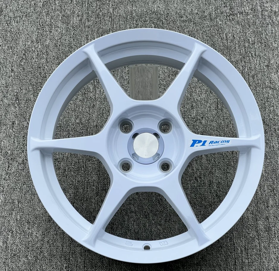 P1 15 pollici 15x7.0 4x100 cerchi in lega per auto da corsa adatti per Mazda MX-3 MX-5 Nissan Pulsar Honda Civic Toyota