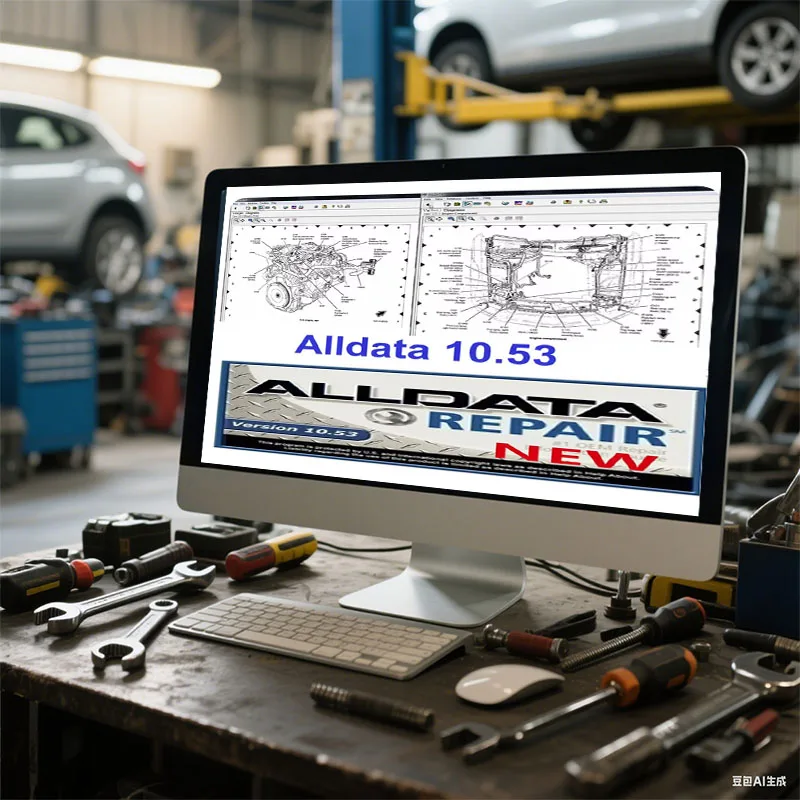 2025 Hot sale Alldata 10.53 auto repair car software with tech support for cars and trucks with install video