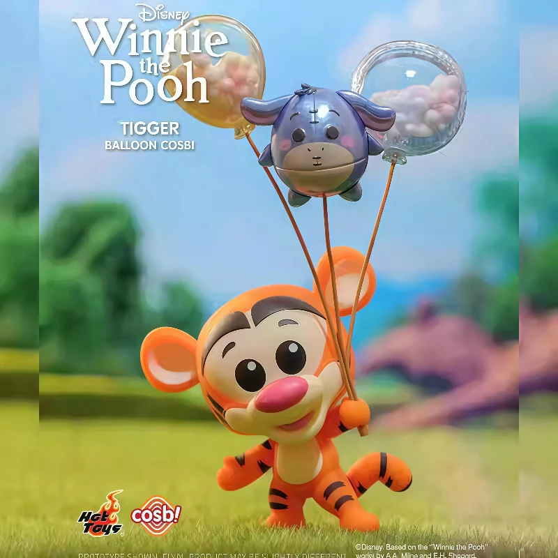 

Hot Toys Winnie The Pooh Balloon Series Blind Box Cosbi Desktop Decoration Anime Figure Trendy Collectible Gift Mystery Box Toy