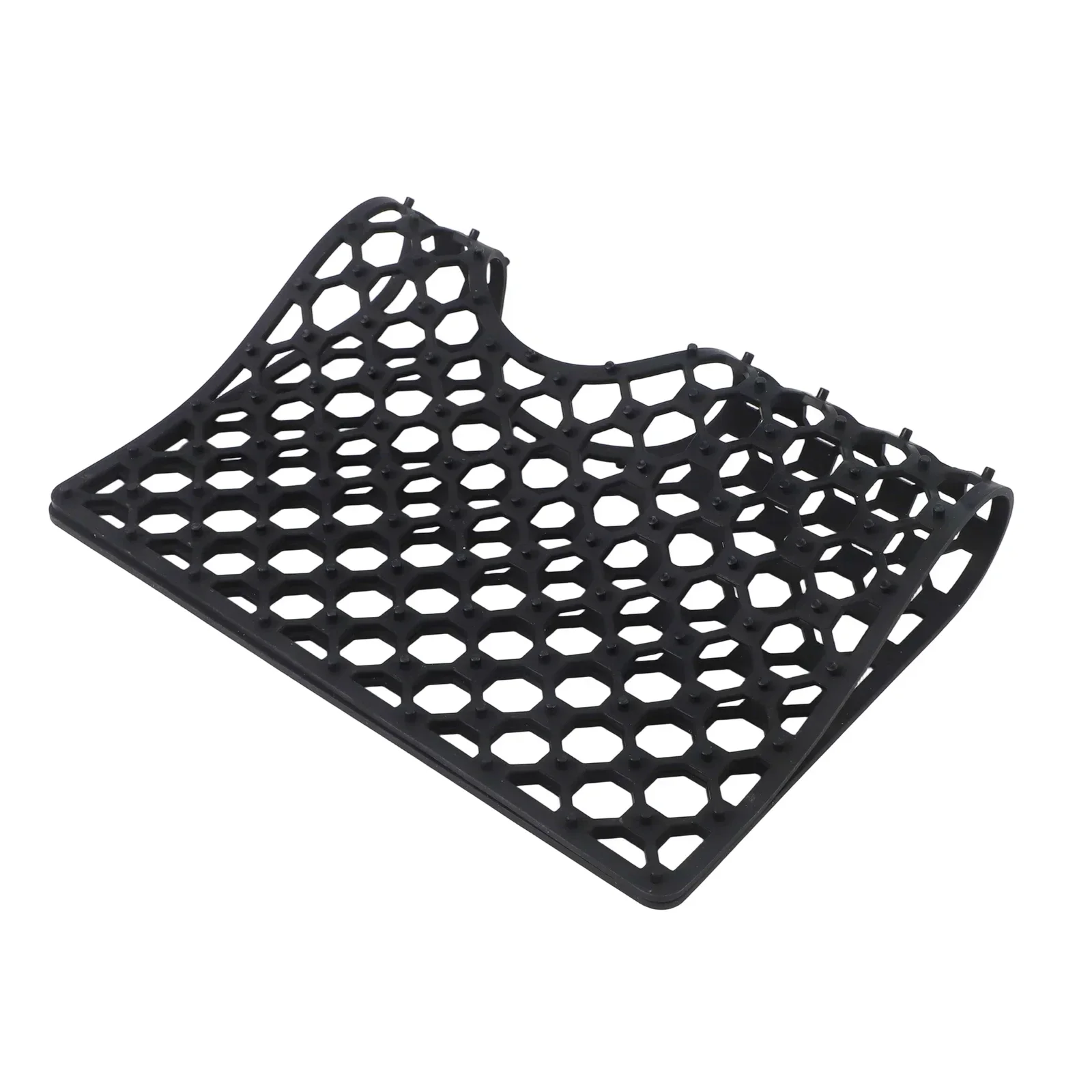 

For Dish Drying 29.6*44.8cm Non-Slip Sink Mat Non Slip Mat Center Drain Openings Easy To Clean Extra-Large Size