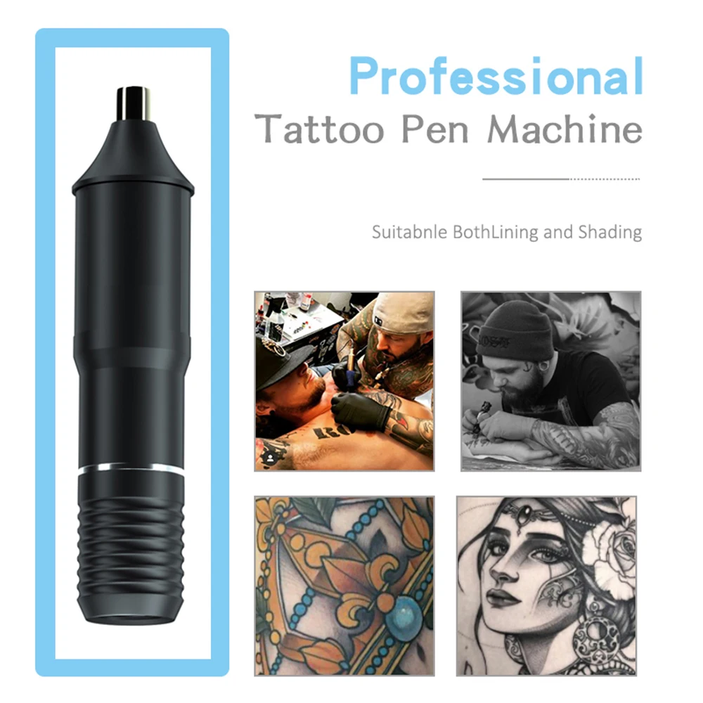 Tattoo Pen Cartridge Wireless Tattoo Machine Kit Beginner Rotary Machine Type Machine Kit Complete Tattoo Kit Tattoo Supplies