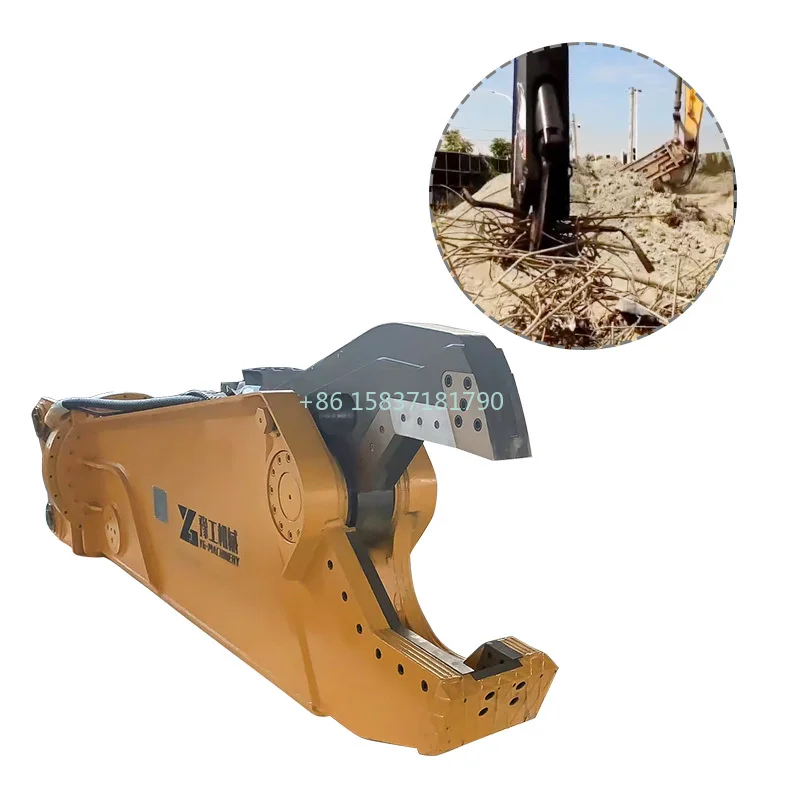 China Supplier Concrete Hydraulic Shear Machine Hydraulic Rotating Demolition Shear Concrete Break Shear for Demolition Industry