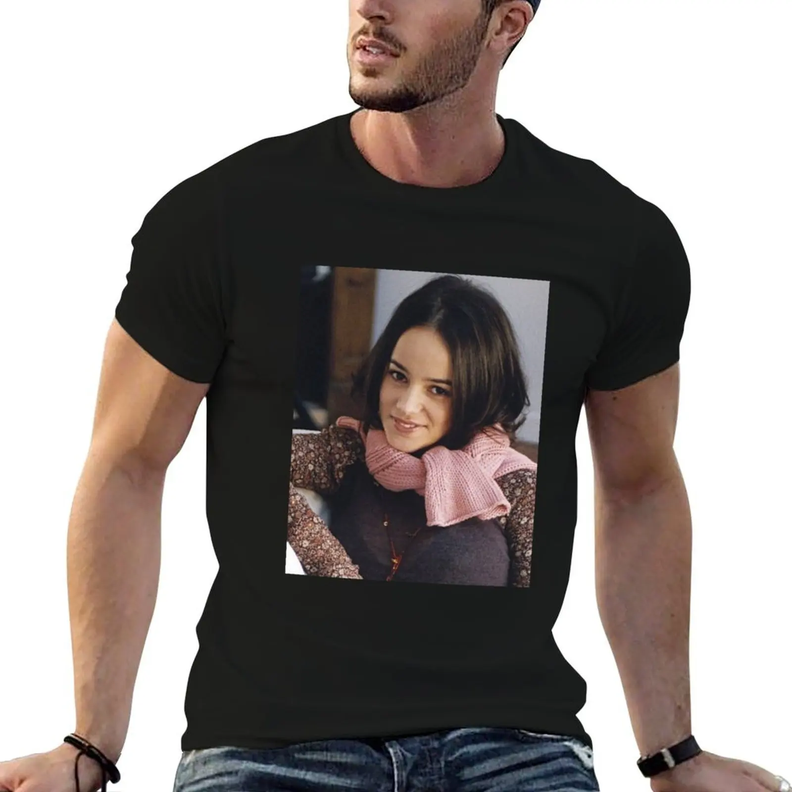 

French Singer Alizee Alizee Singer Moi Lolita Alizee French Singer T-Shirt t shirt man luxury cotton t shirts man 100% T-Shirt