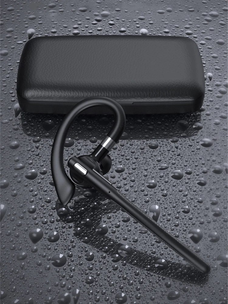 Wireless Headphones With Dual Microphone Bluetooth Earphone ENC Noise Cancelling Hands-free Headset Busines Auriculares Driving