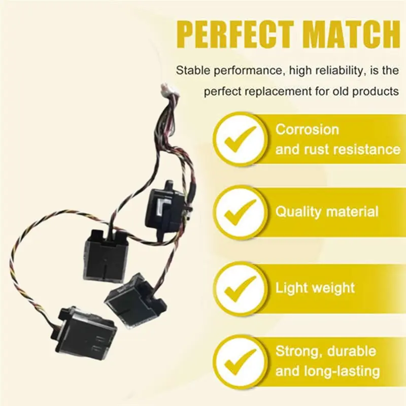 Cliff Harness Assembly(Left+ Right) Replacement Part For Roborock P10S Pro/Q Revo Master Robot Vacuum Cleaner