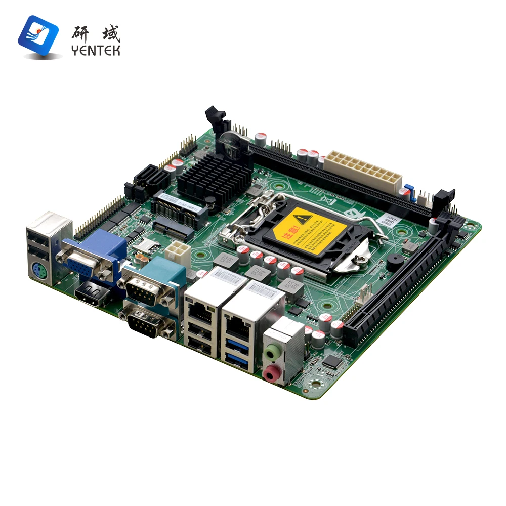 

Yentek Core I3 I5 I7 H81 Q85 High Speed Chipset LGA1150 HD VGA LVDS Industrial Mainboard Mini Itx Industrial Motherboard