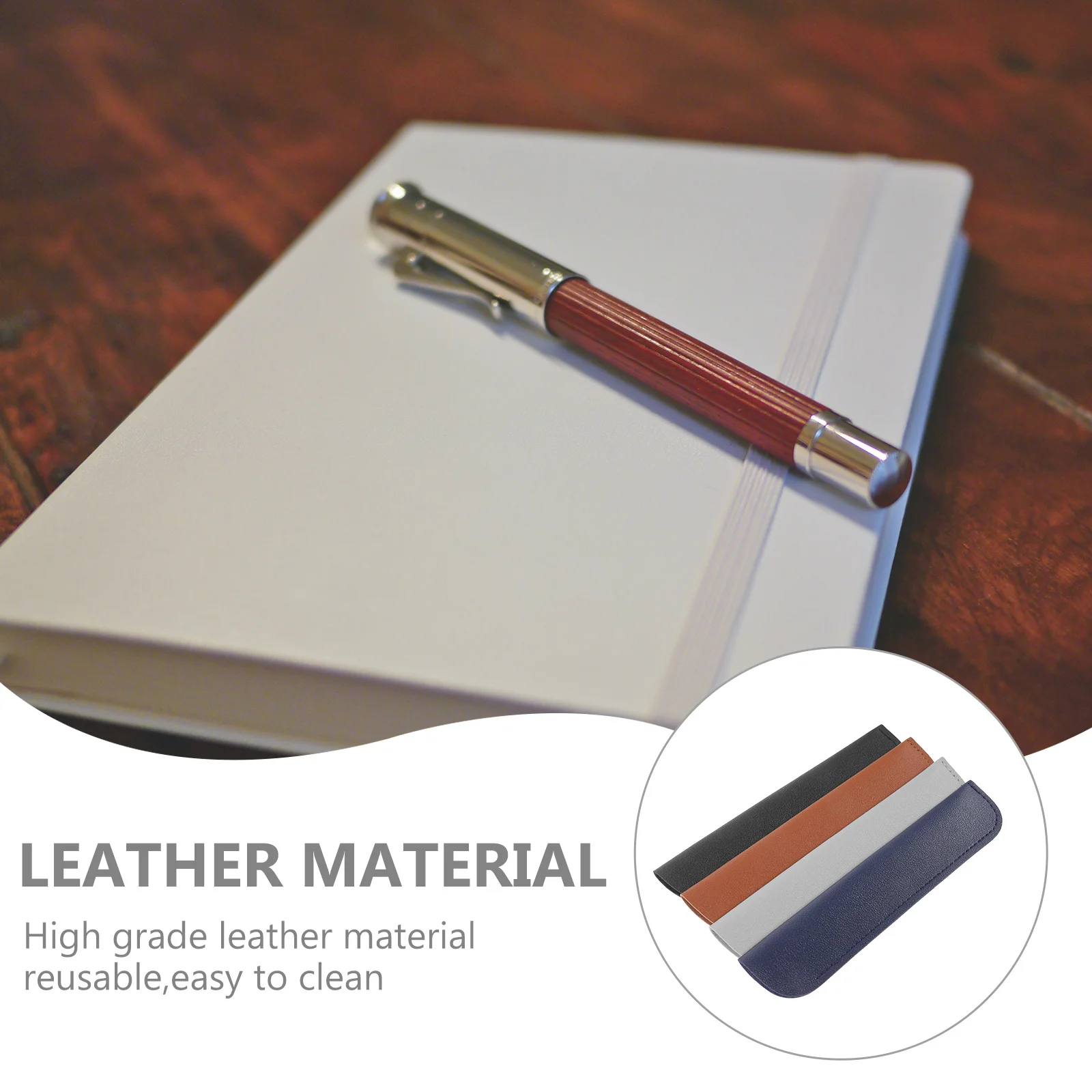 

12Pcs Fountain Pen Case Pen Sleeve Pouch Protective Holder for Office School Use Holder Pouch