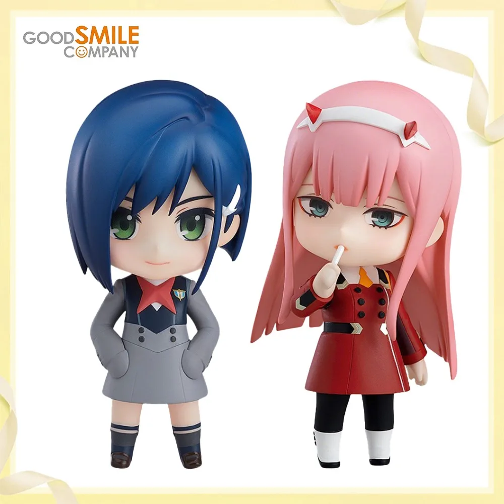 

100% Original Genuine in Stock Good Smile Company Zero Two Nendoroid (#952)Ichigo Nendoroid (#987)Anime Figure Model Toy Gift