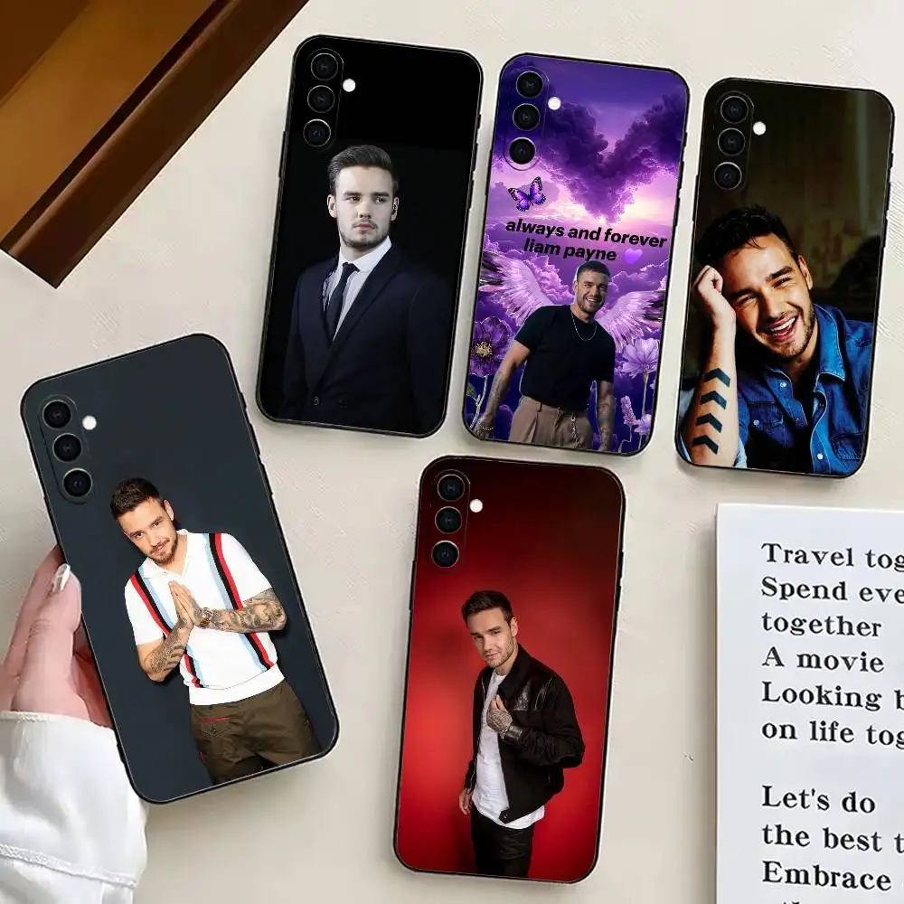 

Handsome Singer L-Liam P-Payne-LP Phone Case For Samsung Galaxy A73,A72,A71,A70,A53,A52,A51,Soft Silicone Black Cover