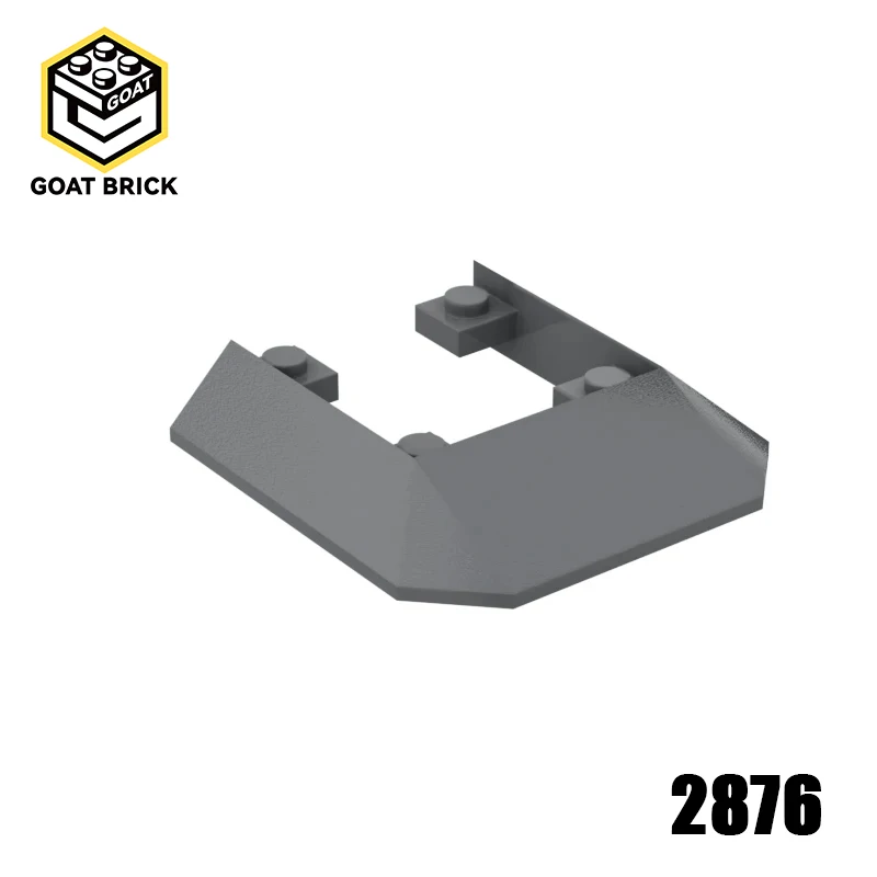 

1Pc MOC Parts 2876 Wedge 6 x 6 Cutout (Train Roof) Compatible Bricks DIY Assmble Building Blocks Particle Kid Puzzle Toy Gift