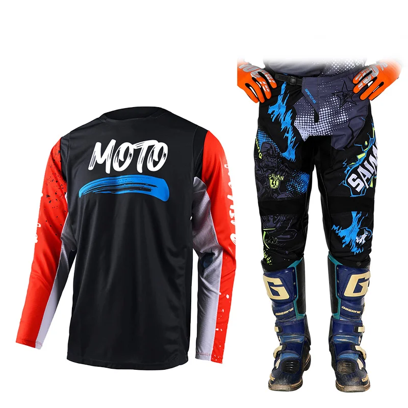 

Motocross Jersey Pant Kits Mens Kits Women's MX ATV Enduro Dirt Bike Combo racing suit Enduro mountain Downhill Trail