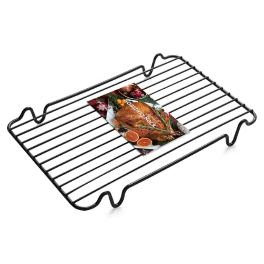 

Roasting RackHeavy Duty Turkey Rack Insert for Roasting Pan Fit for Oven Cooking 12"x 7.5"